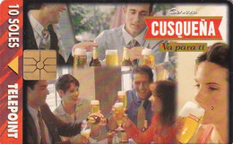 PERU - Beer Cusqueña, Chip GEM1.1, Tirage 70000, 12/97, Used - Peru