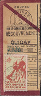 DAHOMEY - OUIDAH - LE 28-10-1949 - COUPON DE MANDAT AVEC AFFRANCHISSEMENT A 4F50. - Lettres & Documents