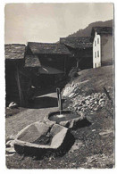Verbier, La Vieille Fontaine. Circulée 1947 - VS Valais