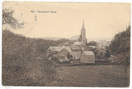 - 2106 -    MY (Ferrieres , Hamoir Et Environs )  Panorama Et L'Eglise - Ferrières