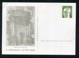 Bundesrepublik Deutschland / 1974 / Privatpostkarte "Speyerer Rathausportal" ** (1/489) - Cartes Postales Privées - Neuves