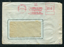 All. Besetzung / 1946 / Freistempel "BORNA, Deutsche Erdoel AG" Auf Brief (1/492) - Zona AAS