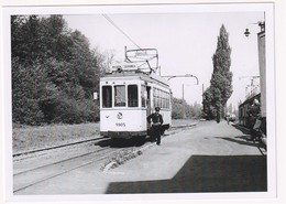 Tervuren - Gare - Navette Entre Tervueren Et Vossem 1953 - Photo - & Tram - Eisenbahnen