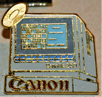 Rare Pin's Ordinateur Canon - Informatica