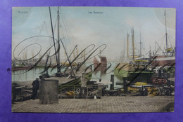 Antwerpen. Les Bassins. De Dokken. Harbor Antwerp. Bateau KOELN.N1 -Schelde Serie Anvers N°4 - Comercio