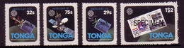 Tonga 1983 Satellite Space Specimen Set - Oceania