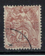 PORT SAID          N° YVERT  :    23   OBLITERE     ( OB   10 /03  ) - Used Stamps