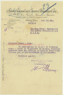 CONSERVE ALIMENTARI CIRIO -S.GIOVANNI A TEDUCCIO -NAPOLI -CARTA INTESTATA 1936 - Facturas