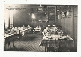 Cp , Commerce , Hôtel-restaurant DES VILLAS , Boulevard Chateaudun , Salle à Manger ,45 , ORLEANS , Vierge - Restaurantes