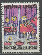 NU Genève - Vereinte Nationen 1983 Y&T N°117 - Michel N°117 (o) - 40c Droit De Créer - Used Stamps