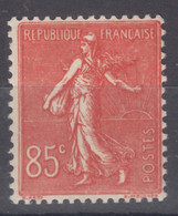 France 1924 Yvert#204 Mint Hinged (avec Charnieres) - 1903-60 Säerin, Untergrund Schraffiert