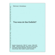 Von Wem Ist Das Gedicht? - Deutschsprachige Autoren