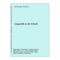 Linguistik In Der Schule - Autores Alemanes