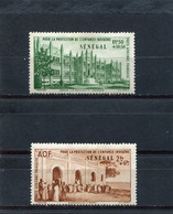 SENEGAL   N°  18 Et 19 *  PA  (Y&T)  (Poste Aérienne))  (Neuf Charnière) - Posta Aerea