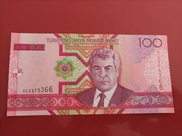 Billete De TURKMENISTAN, De 100 MANAT, Año 2005, Uncirculated - Turkmenistan