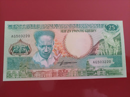 Billete De Suriname De 25 Gulden, Año 1988, UNCIRCULATED - Surinam