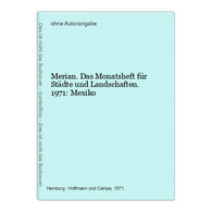 Merian. Das Monatsheft Für Städte Und Landschaften. - Sonstige & Ohne Zuordnung