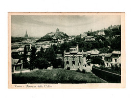 14835 " TORINO-PANORAMA DALLA COLLINA " VERA FOTO-CART. POST. SPED.1932 - Panoramische Zichten, Meerdere Zichten