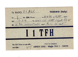 14838 "STAZIONE SPERIMENTALE RADIO-TORINO "-CART. POST. SPED.1952 - Altri & Non Classificati