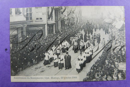 Antwerpen Funeral Begrafenis Burgemeester Alph. Hertogs 22-10-08-S.B.P. Verzonden 1908-passage Clerus-Liberaal - Hommes Politiques & Militaires