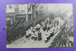 Antwerpen Funeral Begrafenis Burgemeester Alph. Hertogs 22-10-08-S.B.P. Verzonden 1908-passage Clerus-Liberaal - Hombres Políticos Y Militares