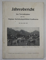 Jahresbericht Des Tierzuchtamtes Und Der Allgäuer Herdebuchgesellschaft Kaufbeuren Für Das Jahr 1951. - Maps Of The World