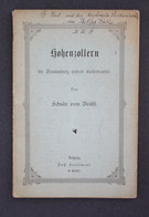 Hohenzollern. Die Stammburg Unsers Kaiserhauses. Deutsche Schlösser Und Burgen. - Mapamundis