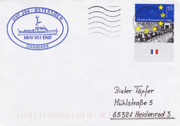 Schiffspostbrief - Dänische Marine - Marineheimwehr - Eno - 25.06.2007 - Ships