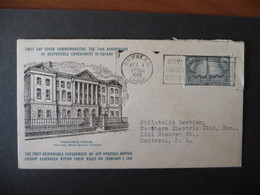 Canada - 1948 - Centenary Responsible Government - FDC - Mi N. 247 - ....-1951