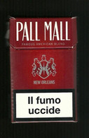 Tabacco Pacchetto Di Sigarette Italia - Pall Mall New Orleans Da 20 Pezzi Bis - Vuoto - Etuis à Cigarettes Vides