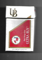 Tabacco Pacchetto Di Sigarette Italia - Ultra Buy Da 20 Pezzi - Vuoto - Etuis à Cigarettes Vides