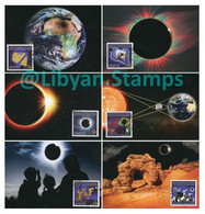 LIBYA 2006 Eclipse Astronomy (6 Maximum-cards) - Astronomia