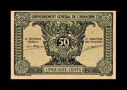 French Indochina 50 Cents 1942 Pick 91a SC UNC - Indochine