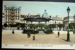 CPA 29 BREST - La Place Du Champ De Bataille -  ND 224 Couleur - Réf. D 79 - Brest