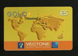 Carta Prepagata Vectone - Gold Da 5 Euro - Altri & Non Classificati