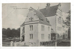 Aurich  (Allemagne, Basse-Saxe) : Kgl. Gymnasium  Ulricianum En 1906 (lebendig)PF. - Aurich
