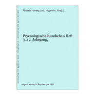 Psychologische Rundschau - Psicología