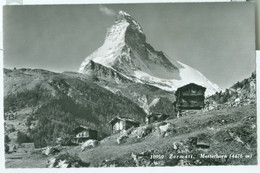 Zermatt Mit Matterhorn - Nicht Gelaufen. (Suter - Oberrieden) - VS Valais