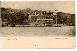 CPA ISLE OF WIGHT - COWES - ROYAL YACHT CLUB-HOUSE - Cowes