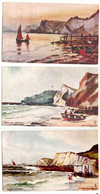 3 CPA ISLE OF WIGHT - VENTNOR PAR RICHARDSON - AQUARETTE - Ventnor