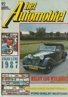 Het AUTOMOBIEL 92 1987: DAF-ford-riley-angoulême-shelby-alfa Romeo - Auto/Motorrad