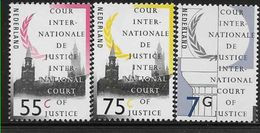 1989 PAYS BAS Service 43-45  ** Cour Internationale De Justice, Côte 10.50 - Dienstmarken