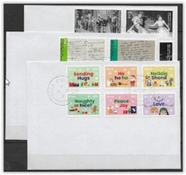Irlande 2021 Tous Les Timbres émis En Décembre Sur 3 Enveloppes Oblitérées 1er Jour - Used Stamps