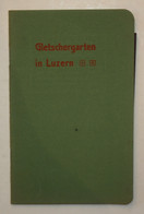 Gletschergarten In Luzern - Wereldkaarten