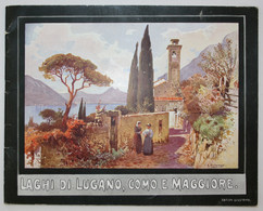 Laghi Di Lugano, Como E Maggiore. Die Oberitalienischen Seen. - Wereldkaarten