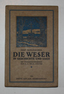 Die Weser In Geschichte Und Sage. - Wereldkaarten