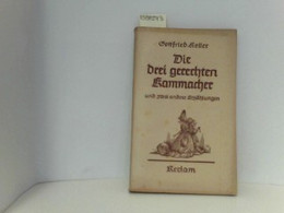 Die Drei Gerechten Kammacher Und Zwei Anderen Erzählungen, Nr. 6173 / 74 - Kurzgeschichten