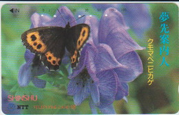 BUTTERFLY - JAPAN - H128 - 270-271 - Papillons