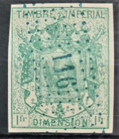 FRANCE 1865/66 - Canceled - YT 8 - Timbre De Dimension 1F - Other & Unclassified