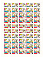 URSS Feuille Complète  Happy New Year! 1993    (1992) - Full Sheets